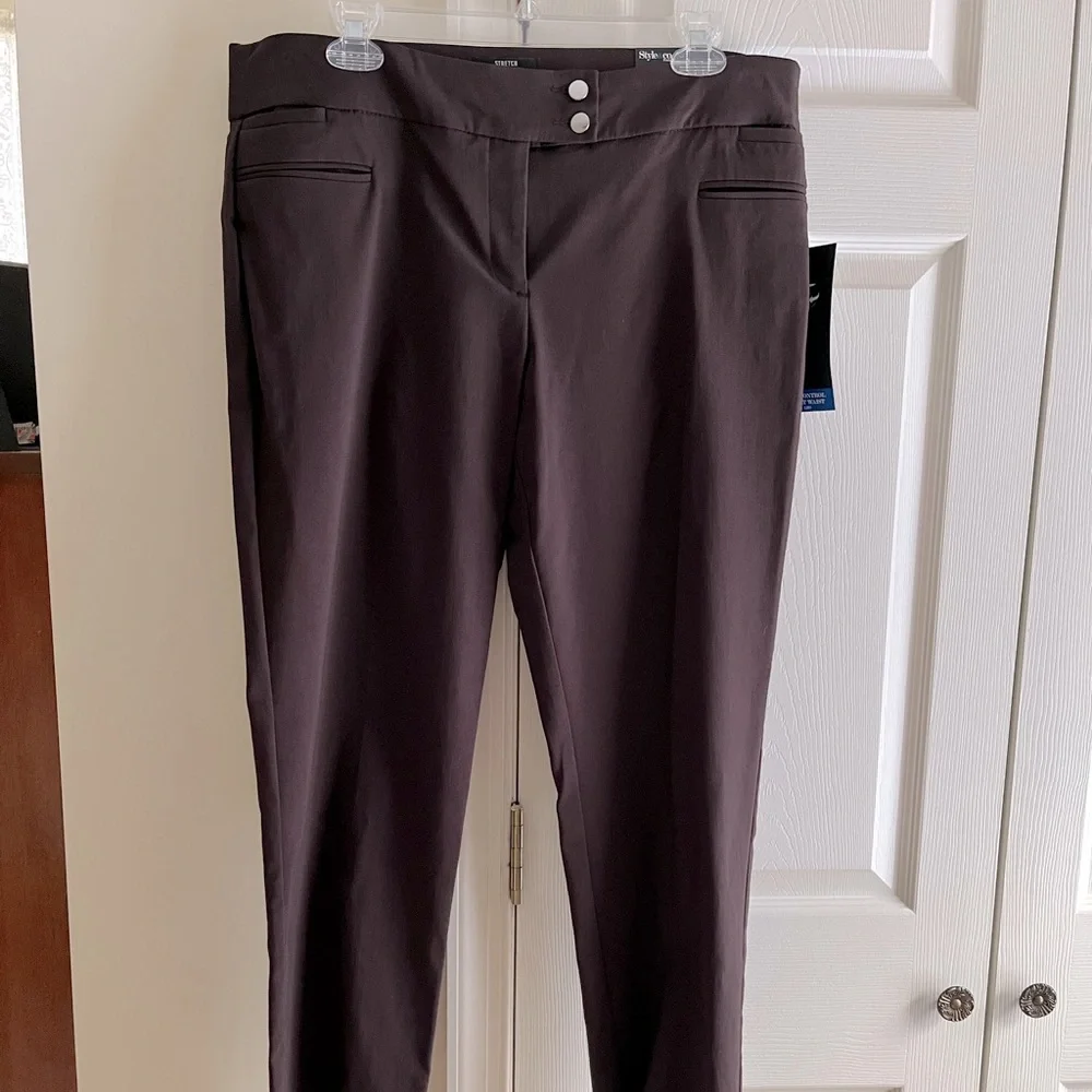 Petite Dress Pants- Stretch with tummy control. - Picture 1 of 6